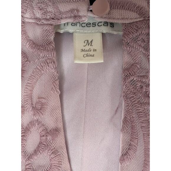 FRANCESCAS womens Lavender Knoxville Halter Midi dress Medium crouqette - Picture 5 of 6